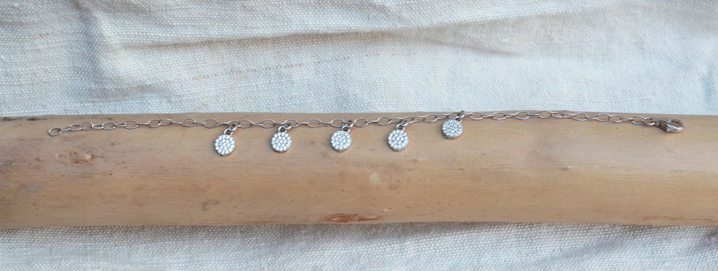 bracciale cerchietti argento e zirconi 3