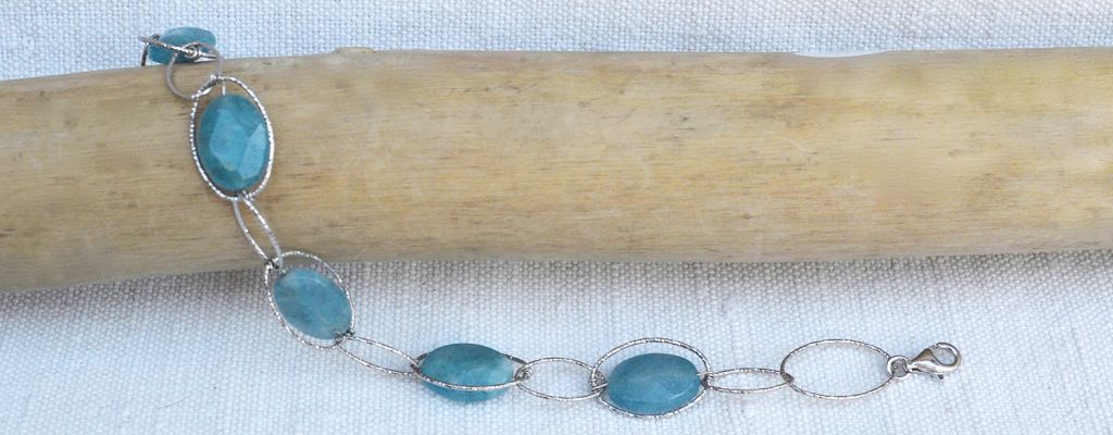 bracciale diamantato agate ag